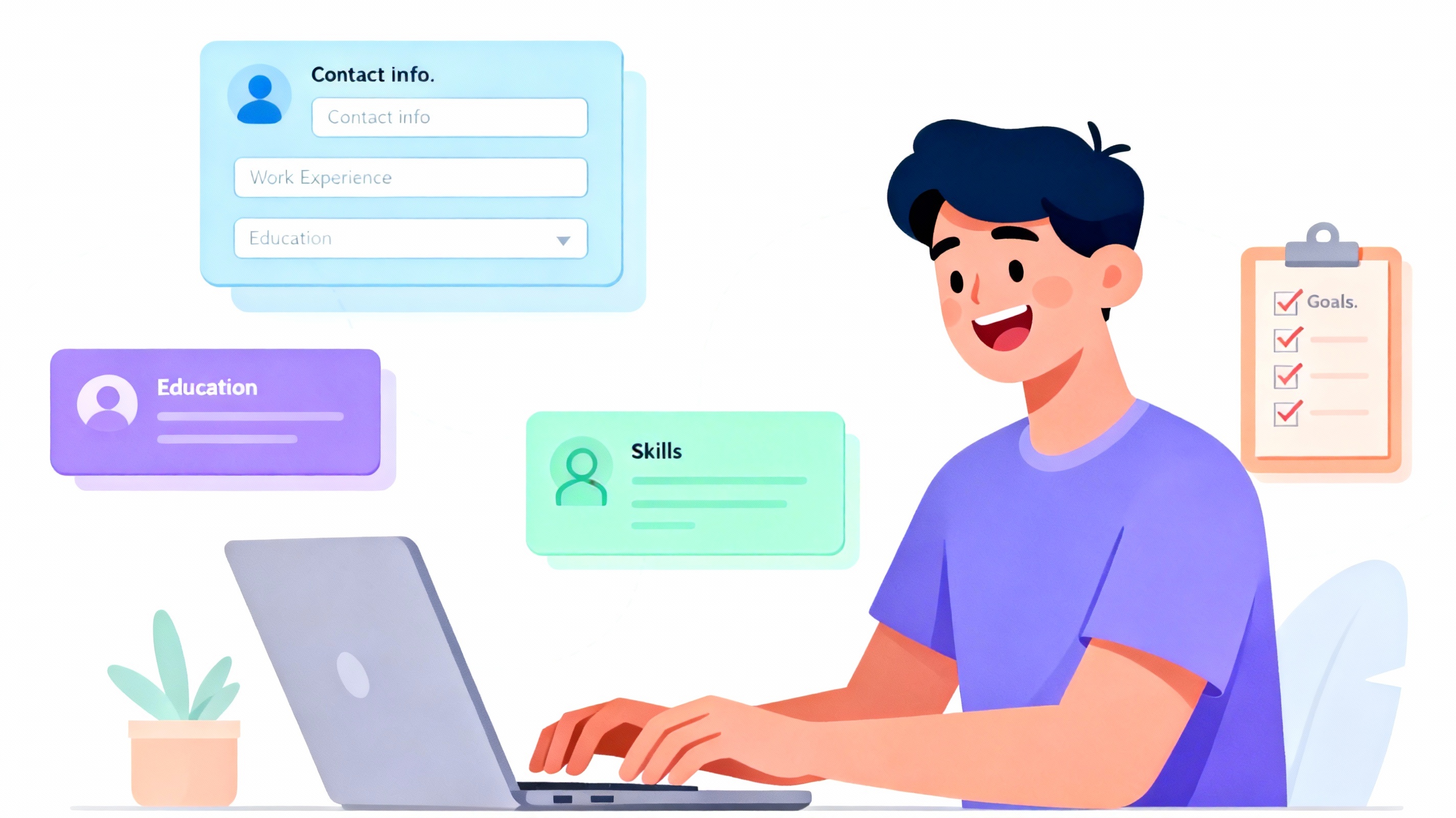 Creador de CV - Ingresar Información